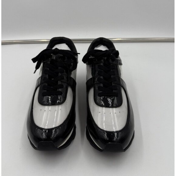 Jessica Rich Sneaker Transparent Womens Black Size EU 36 USA 5.5 6 New - Picture 2 of 11